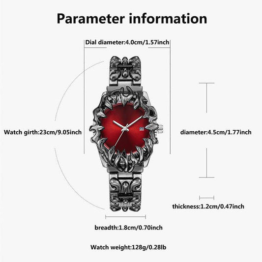 Tensho Mugen – Gothic Spiked Timepiece