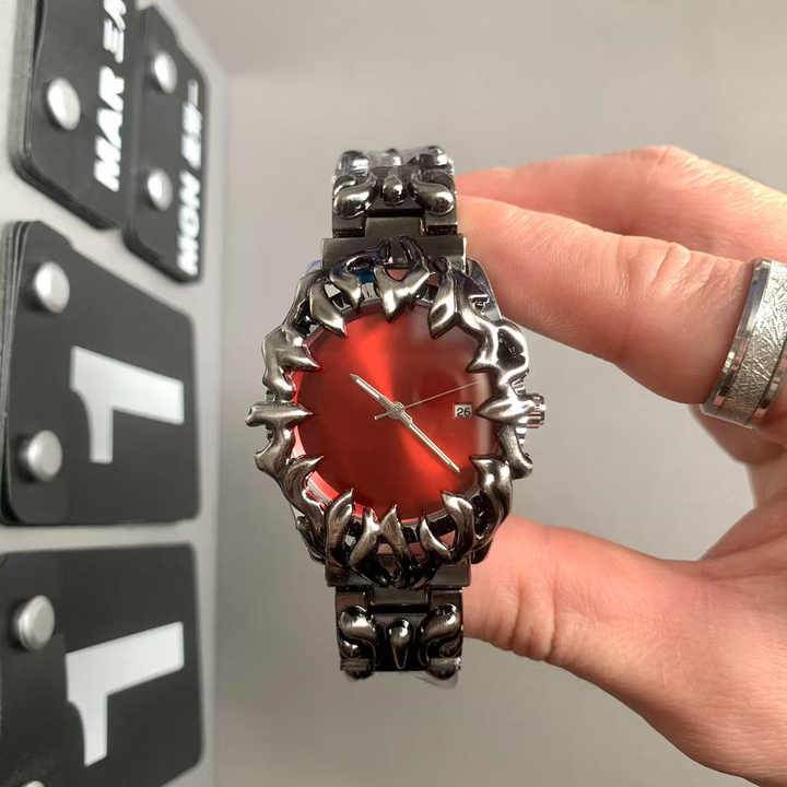 Tensho Mugen – Gothic Spiked Timepiece